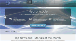 Desktop Screenshot of neural-code.com